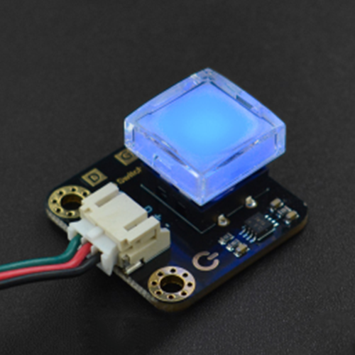 Huskylens與micro:bit V1.5的學習套裝內的LED 開關 - 藍色